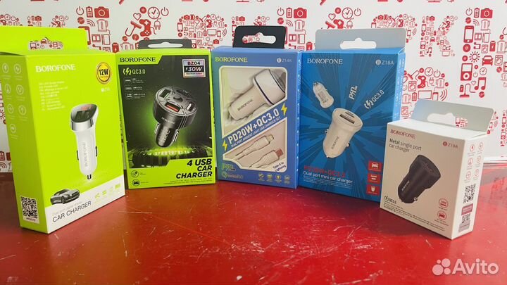 Автомобильная зарядка для телефона к4