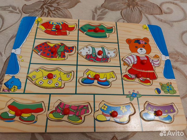 Деревянные пазлы