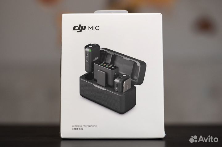 В наличии новый микрофон DJI mic 2TX + 1RX