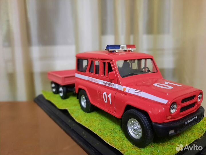 УАЗ хантер / UAZ Hunter (пожарная охрана 01)