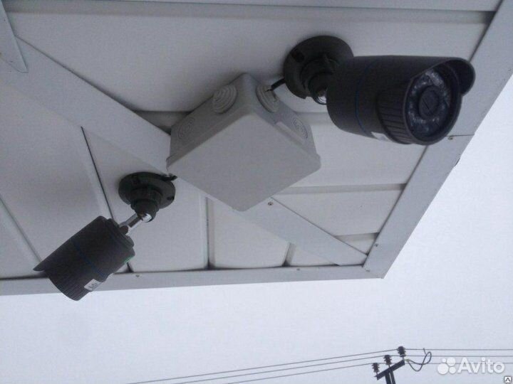 Камера видеонаблюдения уличная комплект