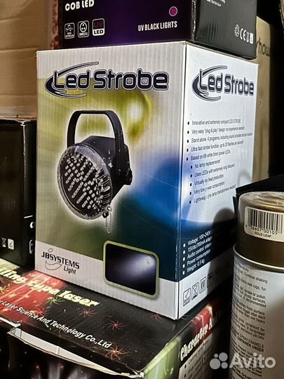 Стробоскоп LED strobe 15v 700ma JBsystem light