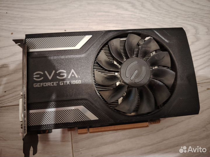 Видеокарта gtx 1060 6GB evga