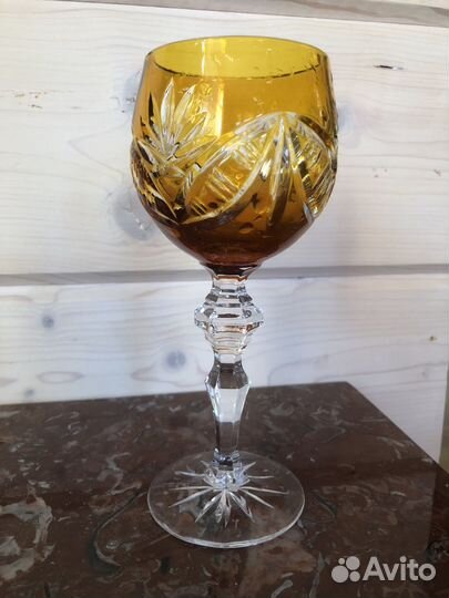 Фужеры хрустальные Германия винтаж