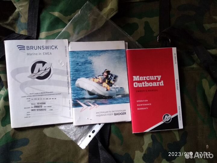 Лодочный мотор mercury 15