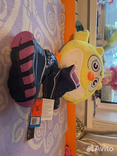 Ботинки зимние для девочки 30 размер