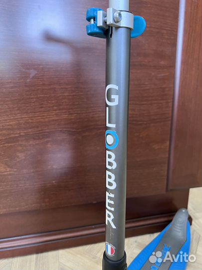 Самокат Globber Primo Foldable Lights, Бирюзовый