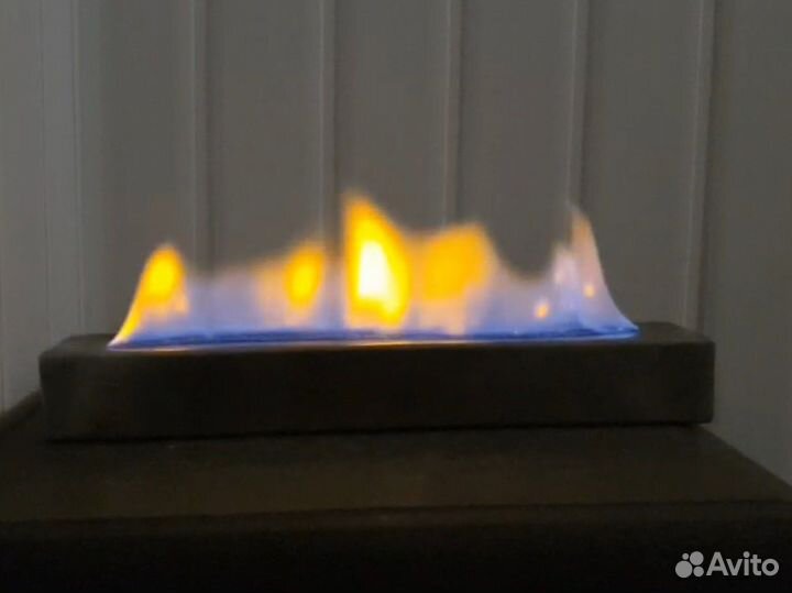 Топливный блок биокамина, топка, горелка