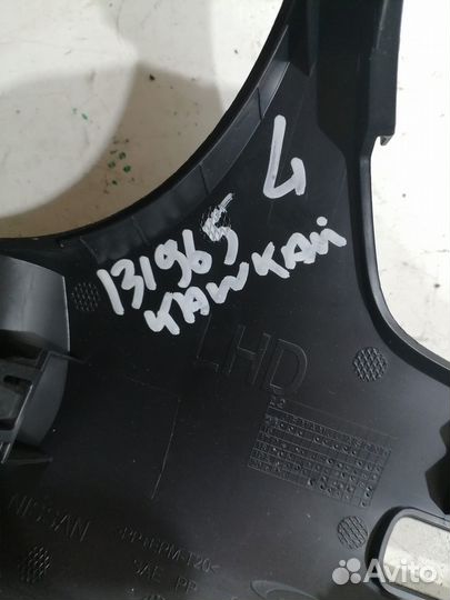 Накладка торпедо левая (Nissan Qashqai J11)