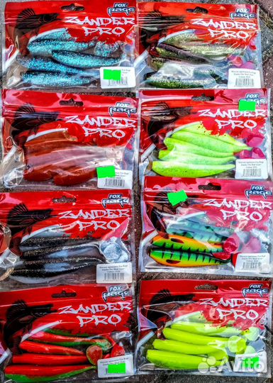 Силиконовая приманка Fox Rage Zander Pro -12cm