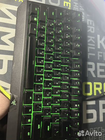 Игровая клавиатура razer blackwidow