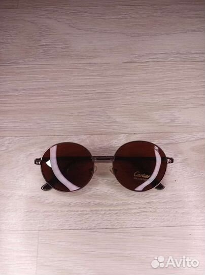 Очки солнцезащитные UV Cartier 8306 коричневый NEW