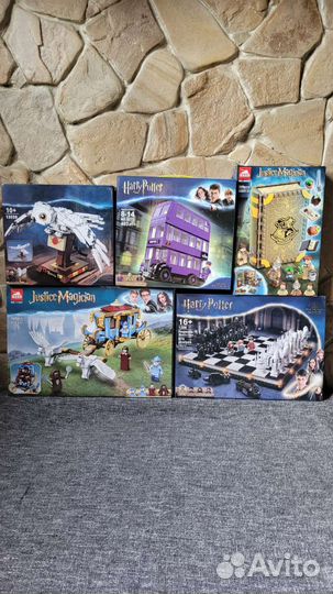 Конструкторы новые Harry Potter