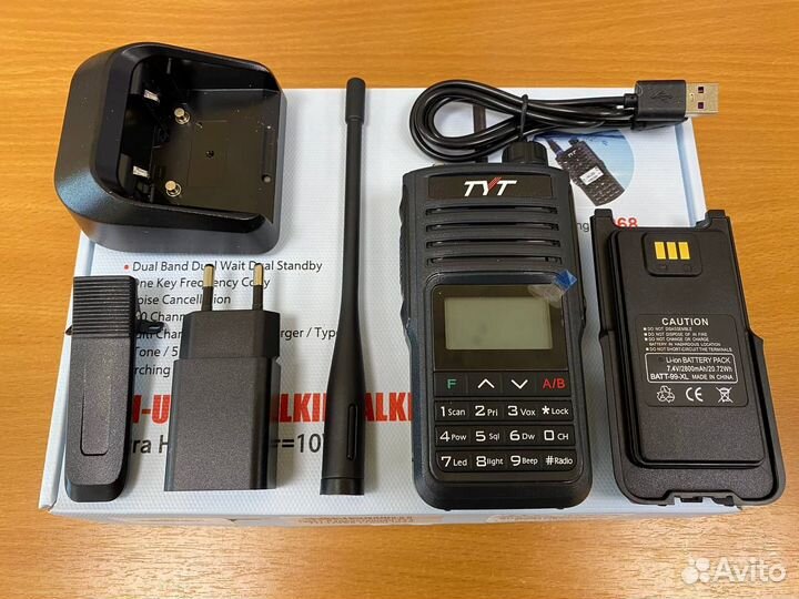 Рация TYT TH UV99 10w, 2 шт комплект