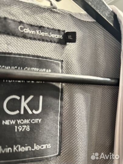 Куртка ветровка calvin klein jeans