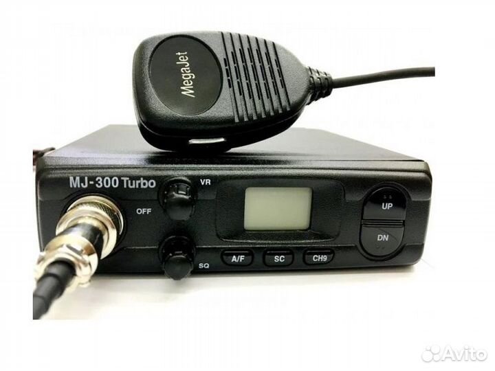 Автомоб рация 27Мгц MegaJet MJ-300 12/24V 10W