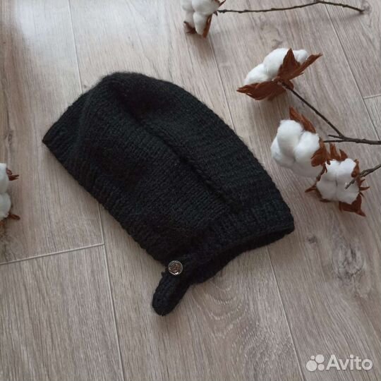 Чепчик,чепец женский вязаный