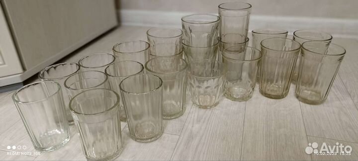 Стаканы, стопки