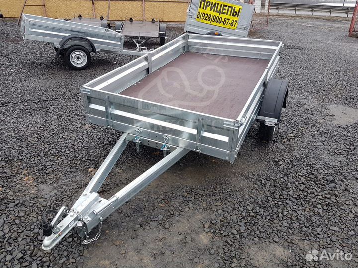 Легковой прицеп для квадроцикла AvtoS 2.5 на 1.5 м