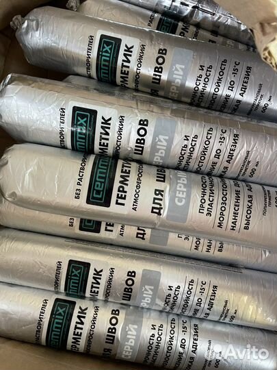 Герметик серый для швов