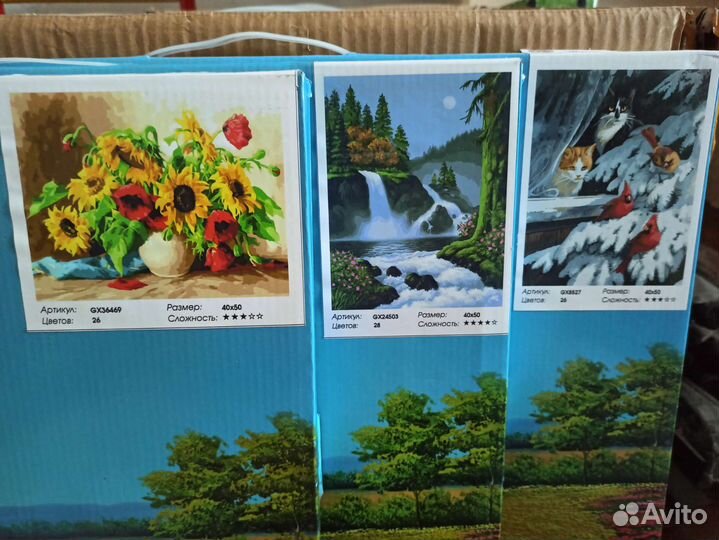 Картины по номерам