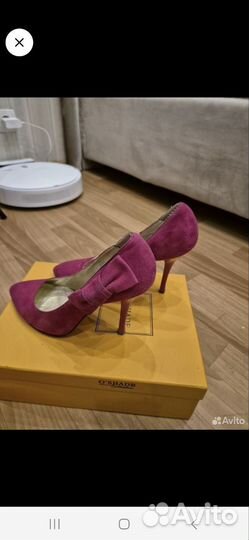 Туфли женские 38 размер натуральная замша