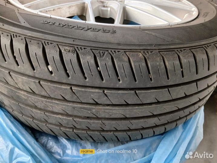 Литые диски r16 5x100 в сборе