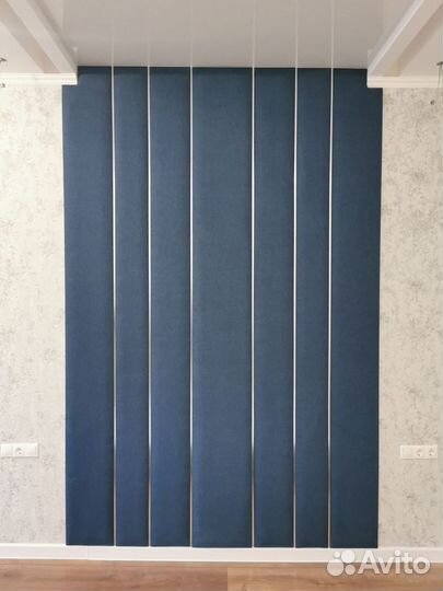 Мягкие стеновые панели с профилем