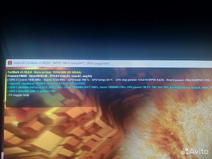 Видеокарта gigabyte GeForce RTX 3070 eagle (LHR)