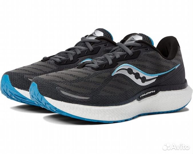 Кроссовки беговые Saucony Triumph 19 Shadow\Topaz