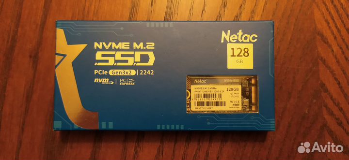 Ssd M2 nvme 128gb Netac n930es