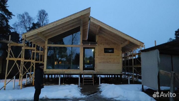 Остекление фахверковых домов