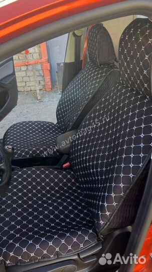 Универсальные чехлы накидки Лен 3D черный