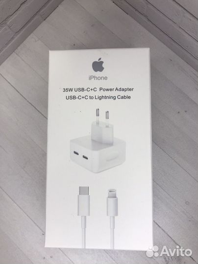 Блок с кабелем 35w Apple айфон