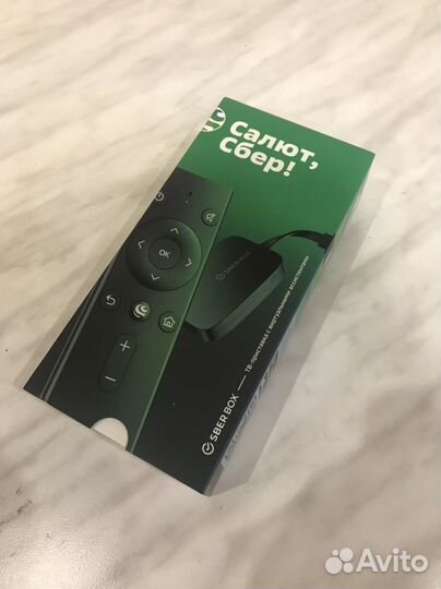 Смарт тв-приставка Sberbox