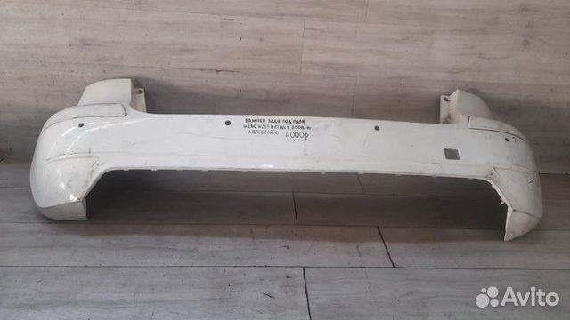 Бампер задний под парктроники Mercedes W 245 B