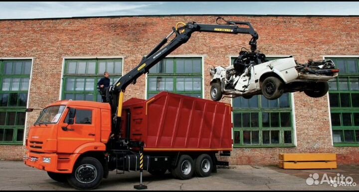 Водитель ломовоза вахтой