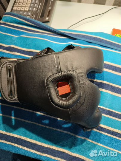 Боксерский шлем с бампером