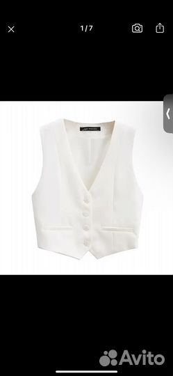 Жилет zara