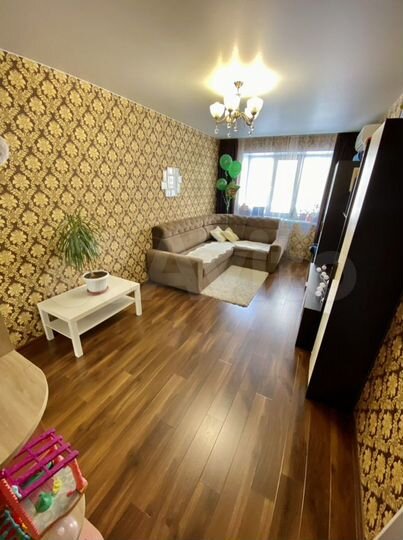 2-к. квартира, 52,4 м², 2/16 эт.