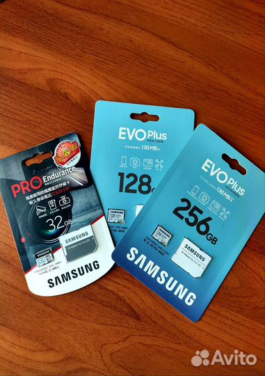 Флэшка micro sd Samsung 32gb, 128gb, 256gb