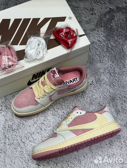 Кроссовки Nike Air Jordan 1 low travis scott