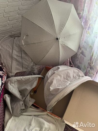 Летний Кит на Stokke. Summer Kit + зонтик