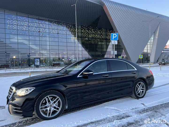 Аренда Mercedes-Benz S-class 2020 г.в. с водителем