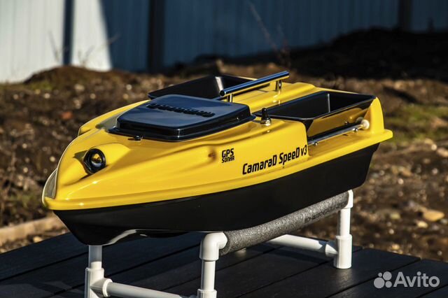 Карповый кораблик CamaraD с глубиномером