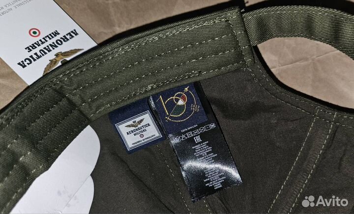 Бейсболка Aeronautica Militare хаки новая Италия