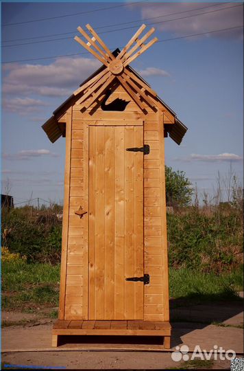 Дачный туалет с установкой BLU779