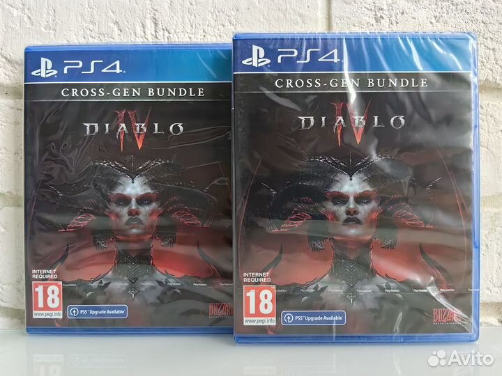 Diablo 4 PS4 / PS5 новый диск