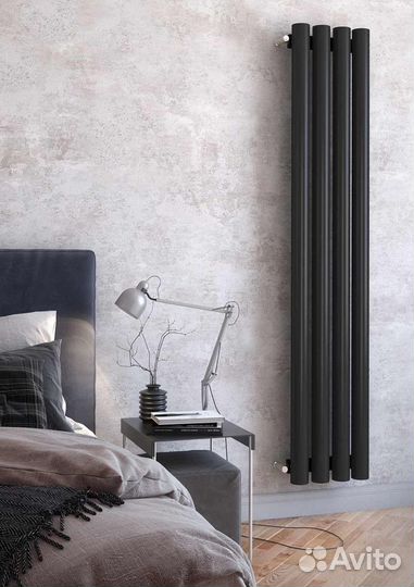 Горизонтальный трубчатый радиатор Steel-Hot от зав