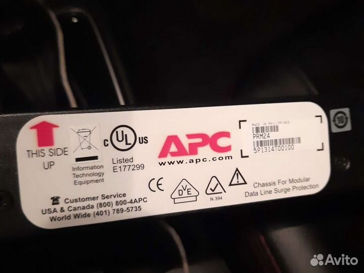 Грозозащита четырех пар UTP кабеля